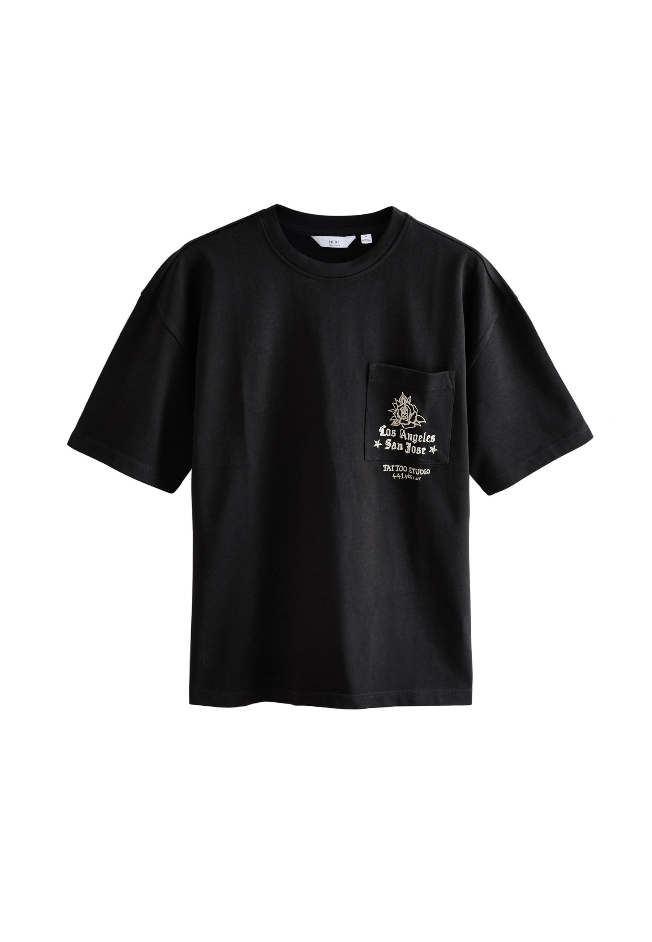 Next Μπλουζάκι σε μαύρο: μπροστά