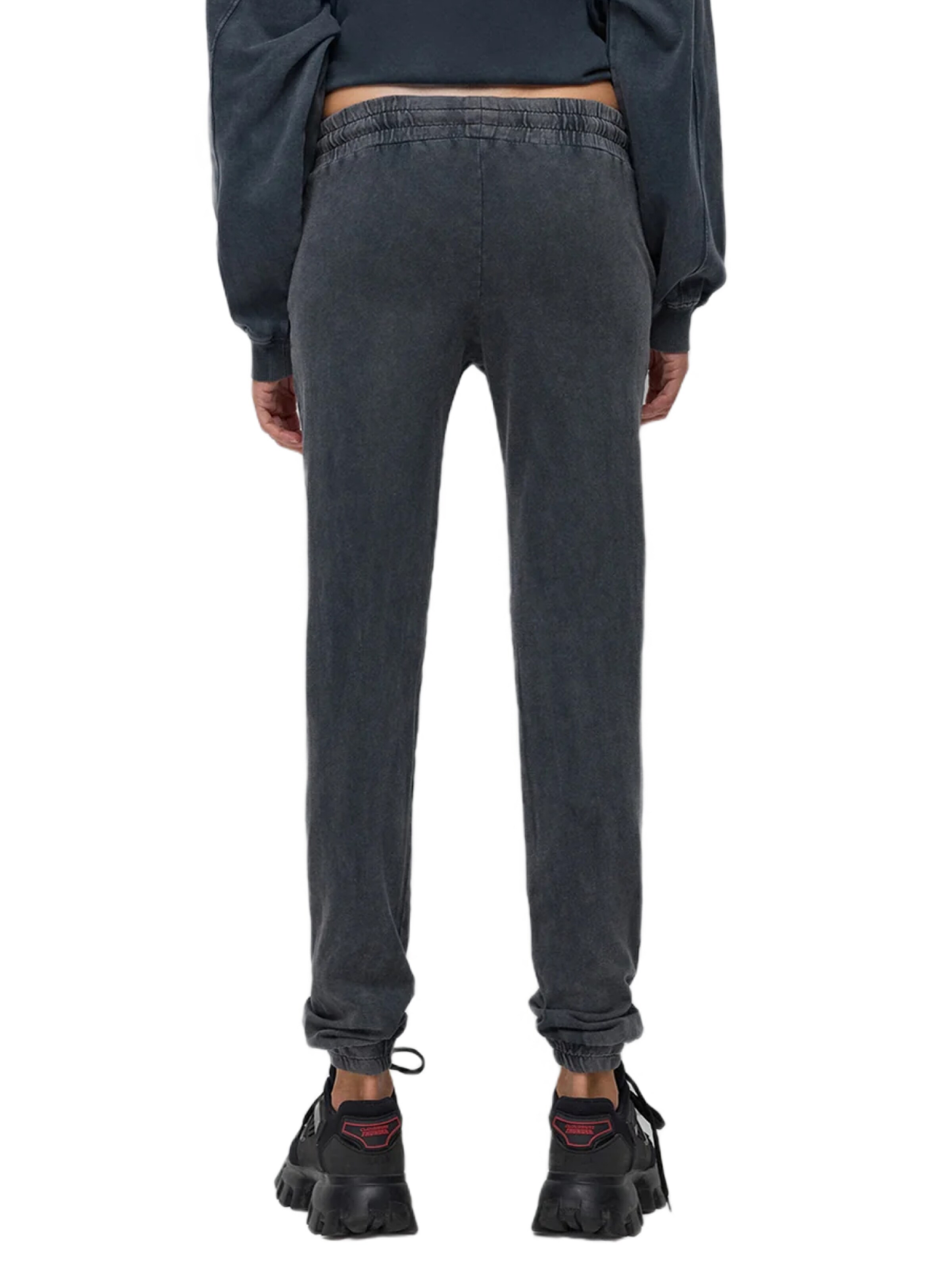 Effilé Pantalon No Matter What en gris