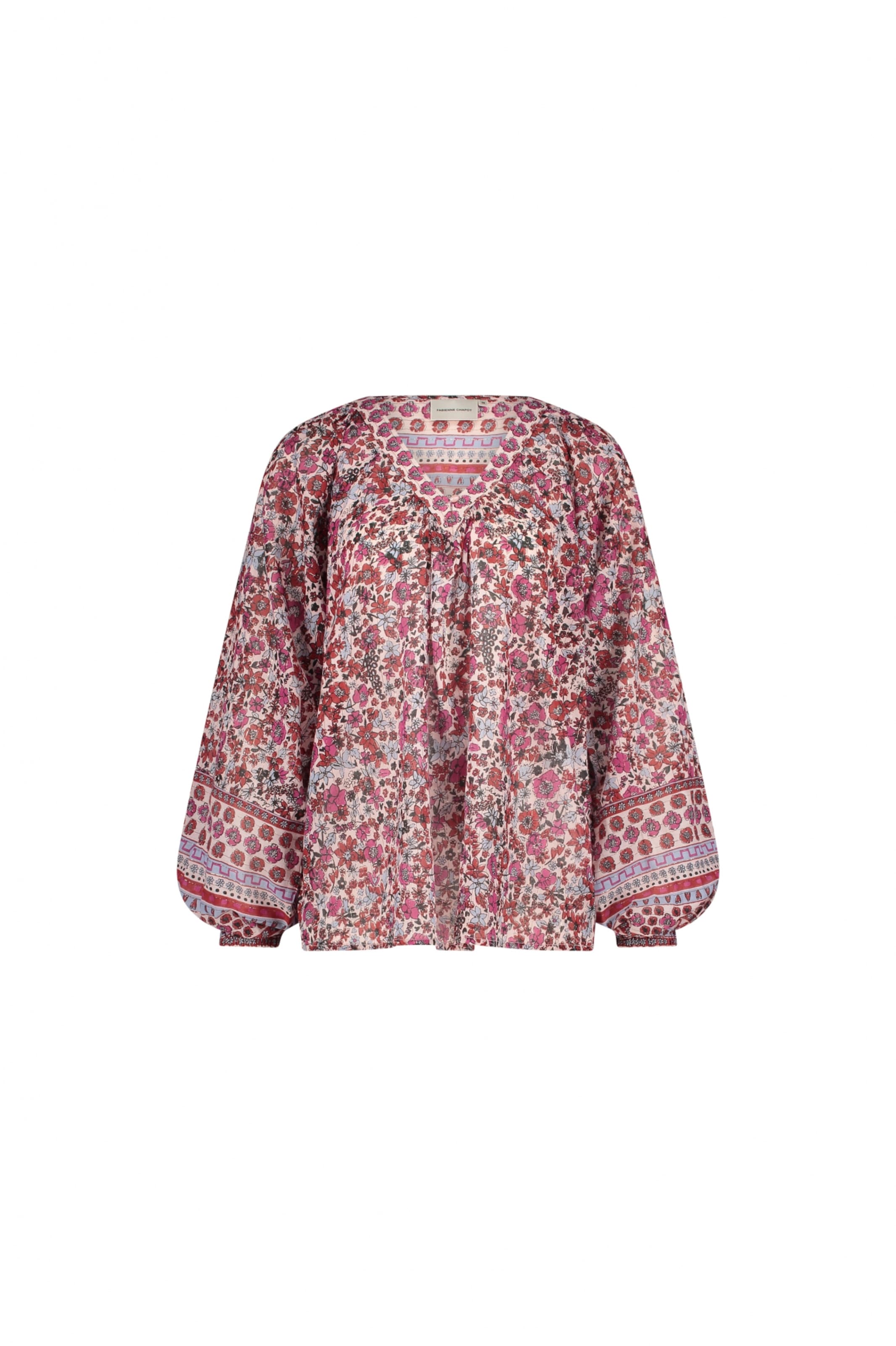 Fabienne Chapot Bluse in Pink: Vorderseite