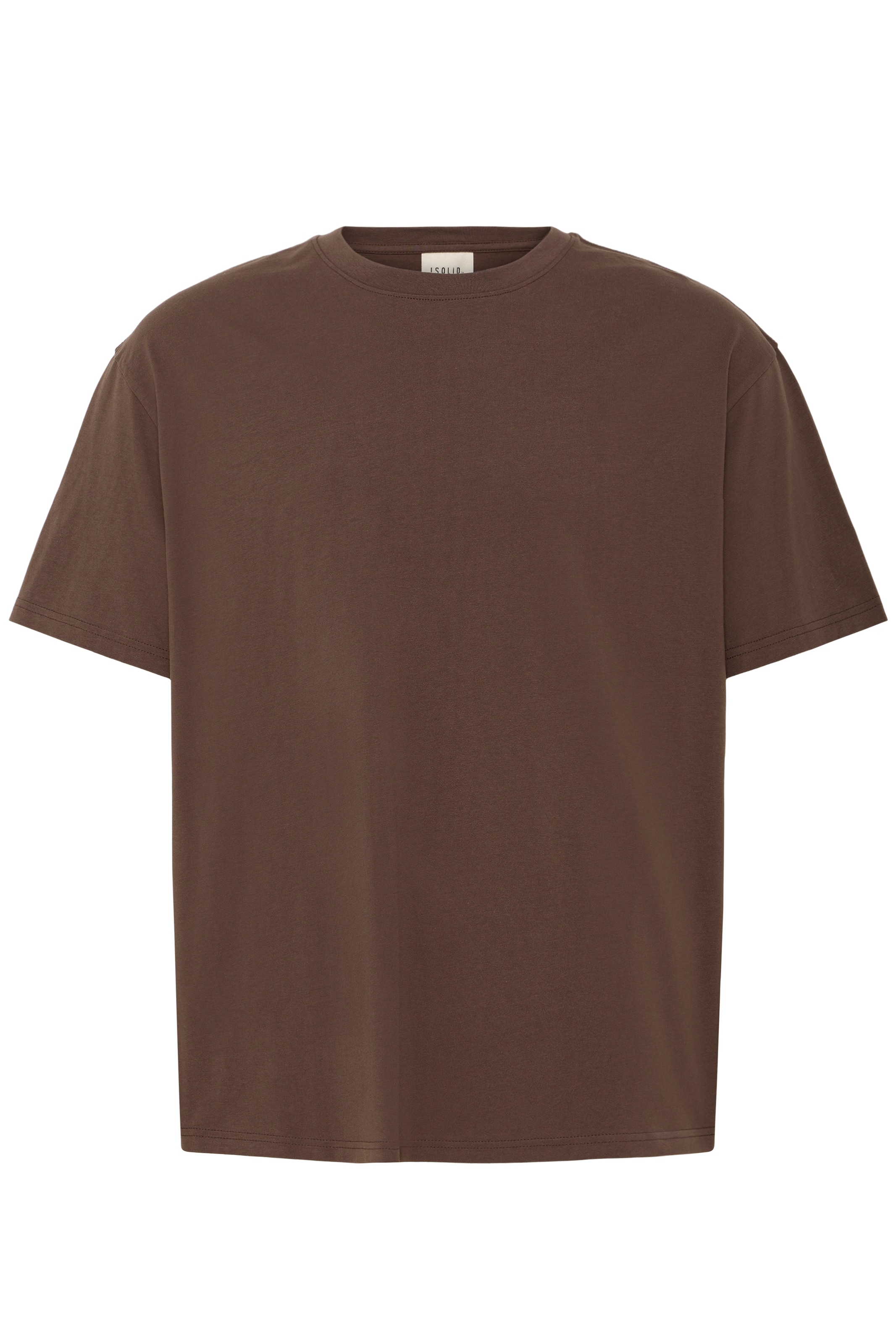 Tricou 'SDWITTLE' de la !Solid pe maro: față