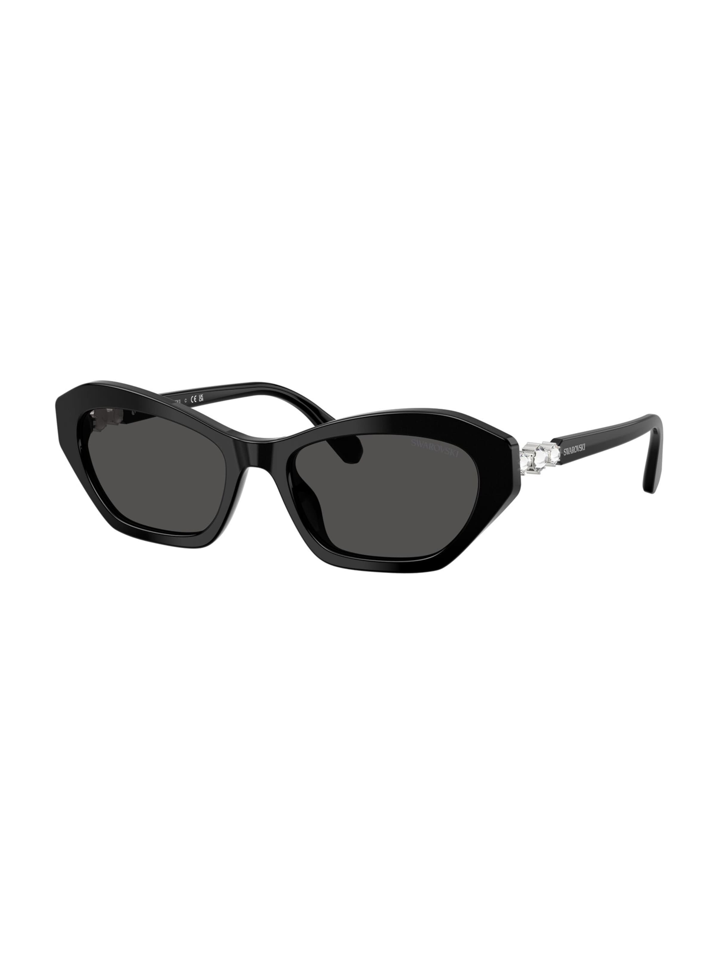 Swarovski - Gafas de sol en negro: frente