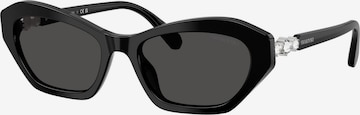 Swarovski - Gafas de sol en negro: frente