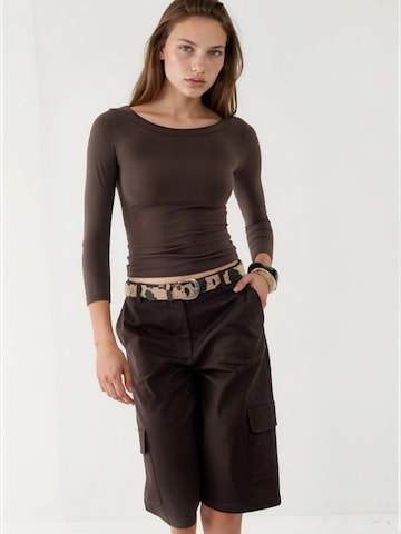 Busem Shirt in Braun