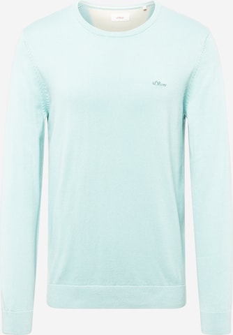 s.Oliver Sweater in Blue: front