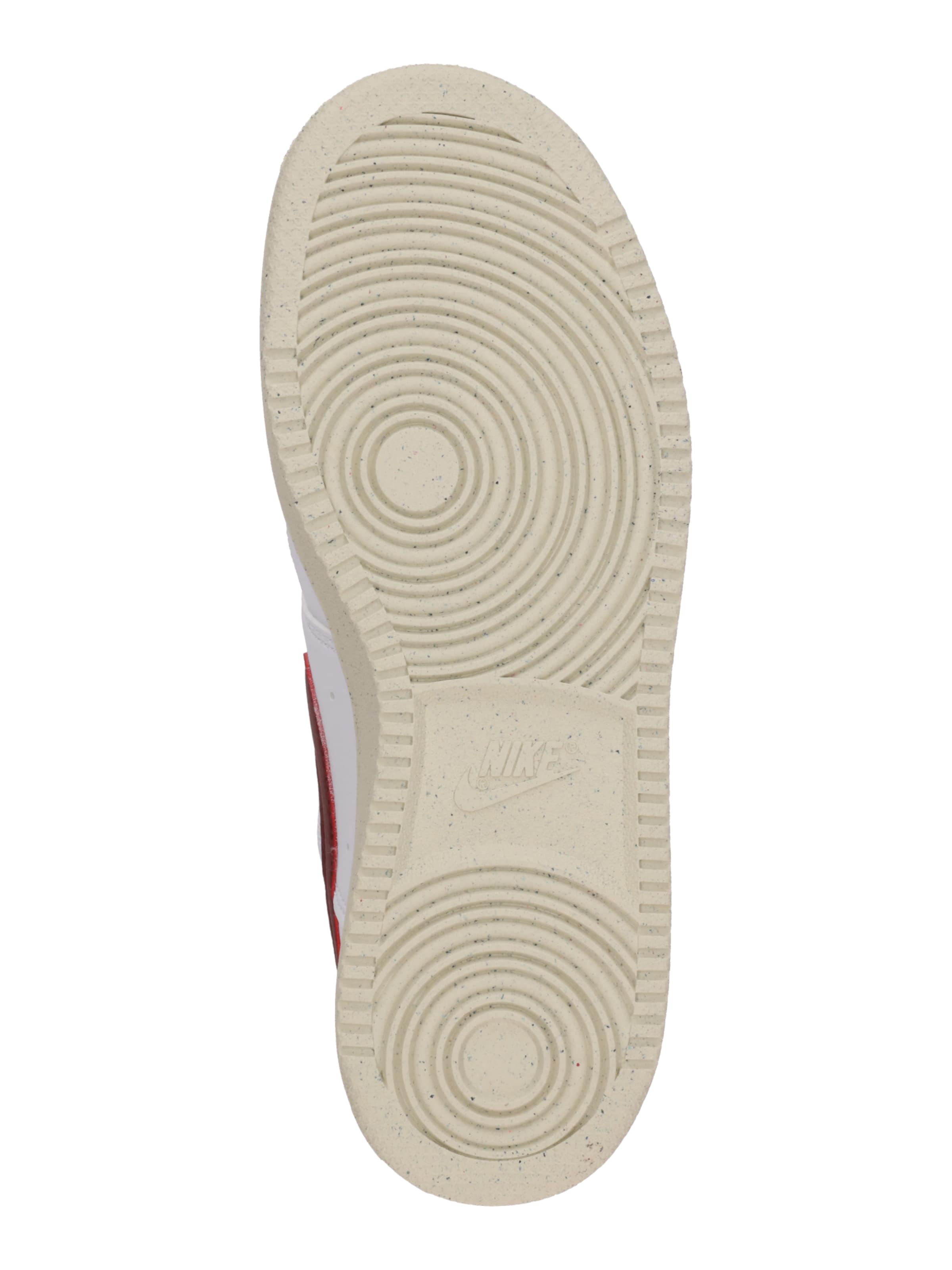 Nike Sportswear Σνίκερ χαμηλό 'COURT VISION' σε λευκό: κάτω