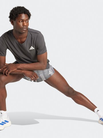 ADIDAS PERFORMANCE Regular Спортен панталон 'ADIZERO' в сиво