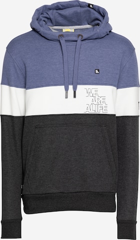 Alife and Kickin Sweatshirt 'KingAK' in Blauw: voorkant