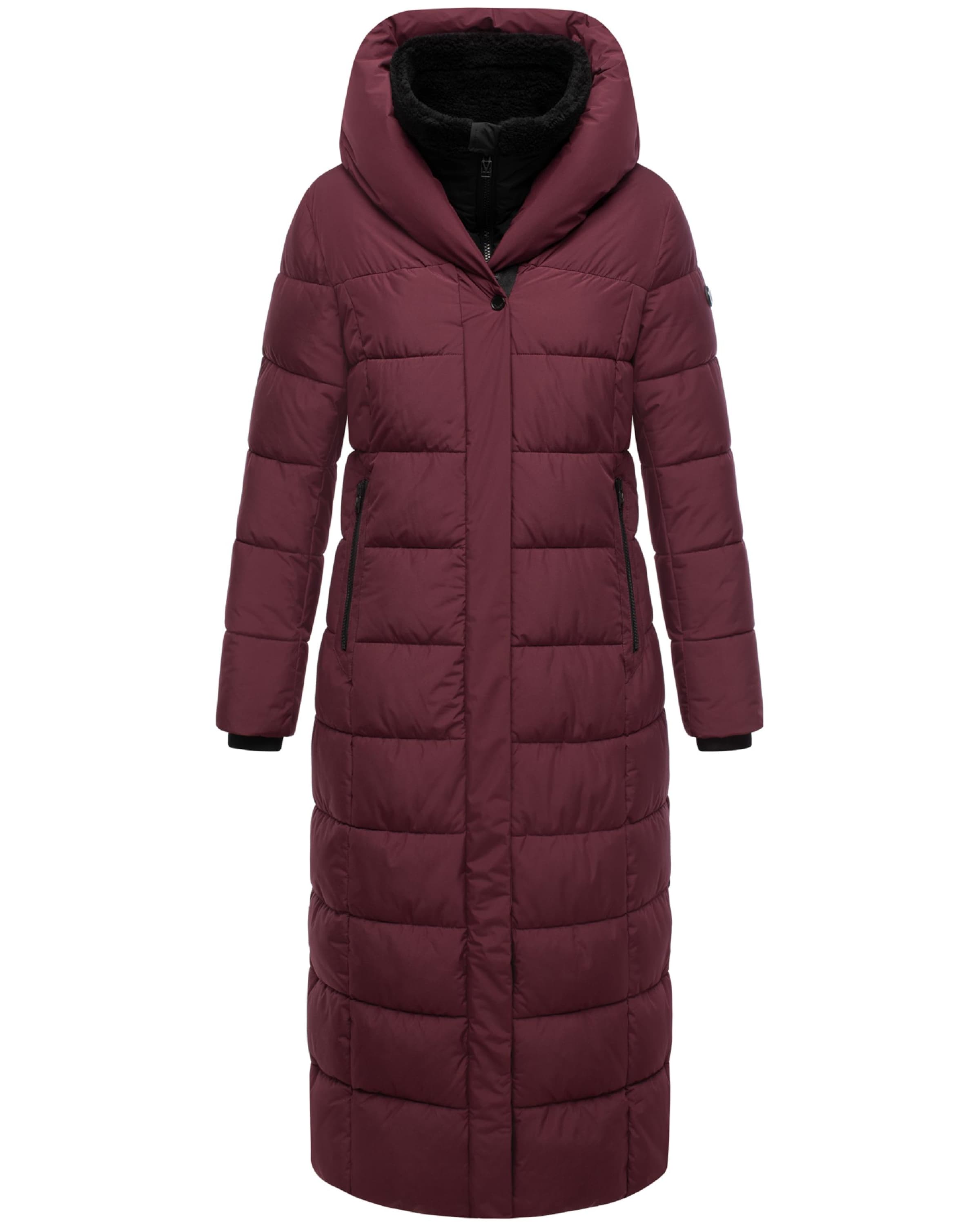 MARIKOO Χειμερινό παλτό 'Pakoraa 16' σε κόκκινο: μπροστά