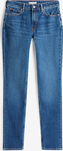 mėlyna TOMMY HILFIGER Prigludęs Džinsai: priekis