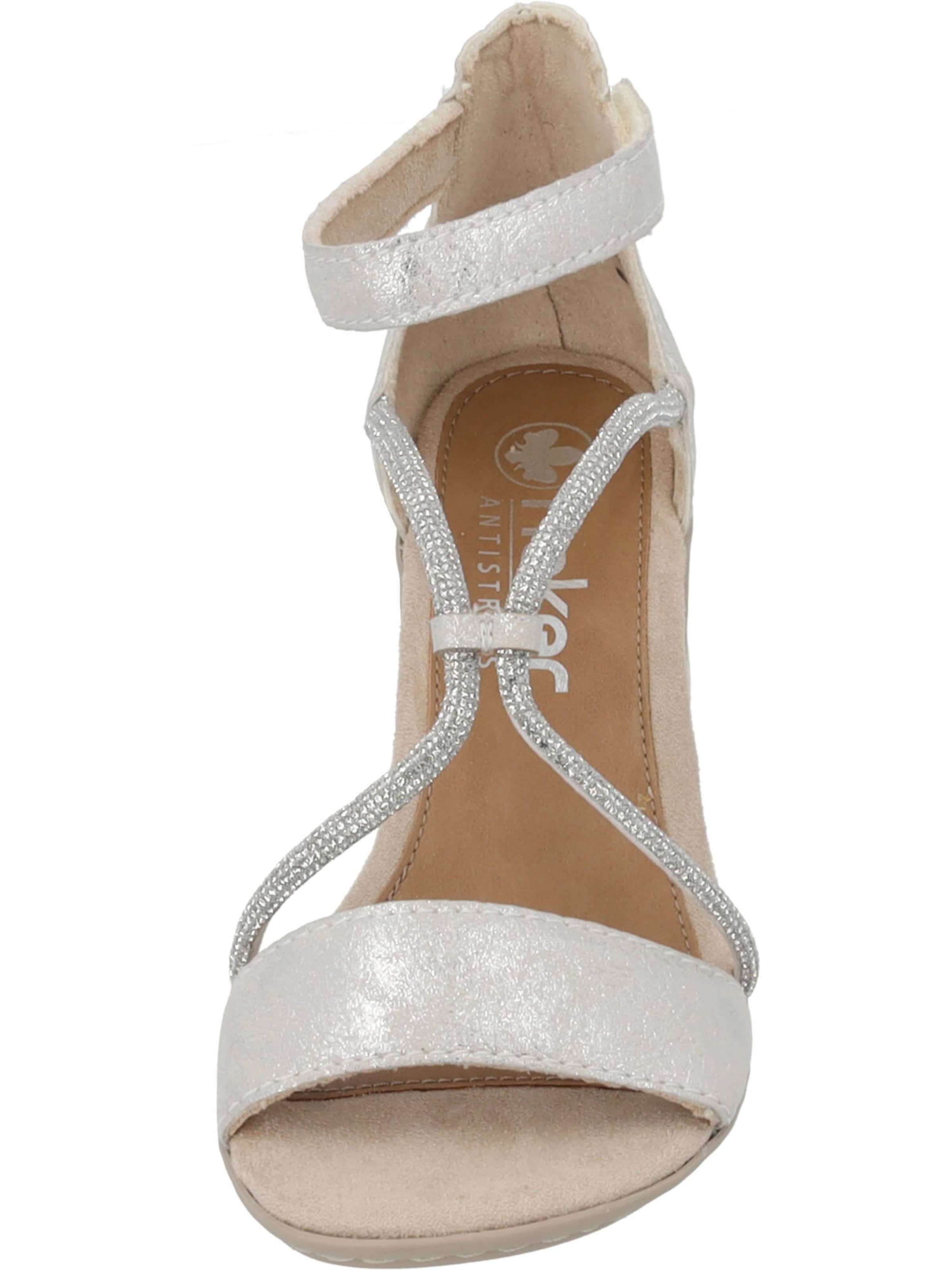 Rieker Босоножки с ремешком в Серебристый