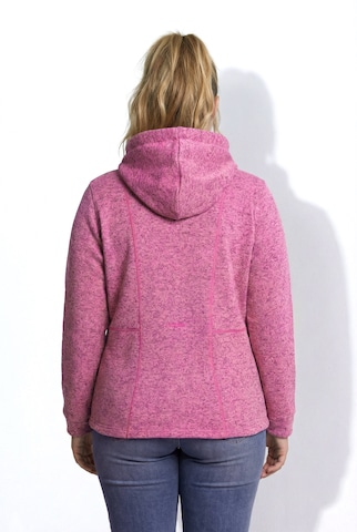 Ulla Popken Sweatjacke in Pink