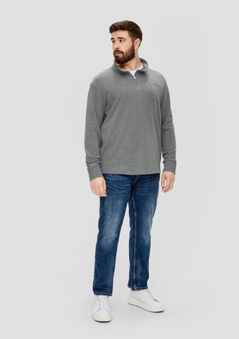 s.Oliver Men Big Sizes Sweatshirt in Grey
