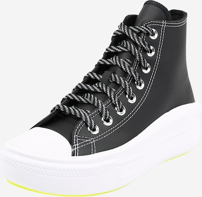 Sneaker înalt 'CHUCK TAYLOR ALL STAR MOVE - HI' CONVERSE pe negru / alb, Vizualizare produs