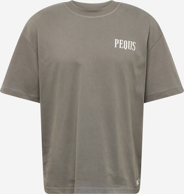 Pequs T-Shirt in Grau: predná strana