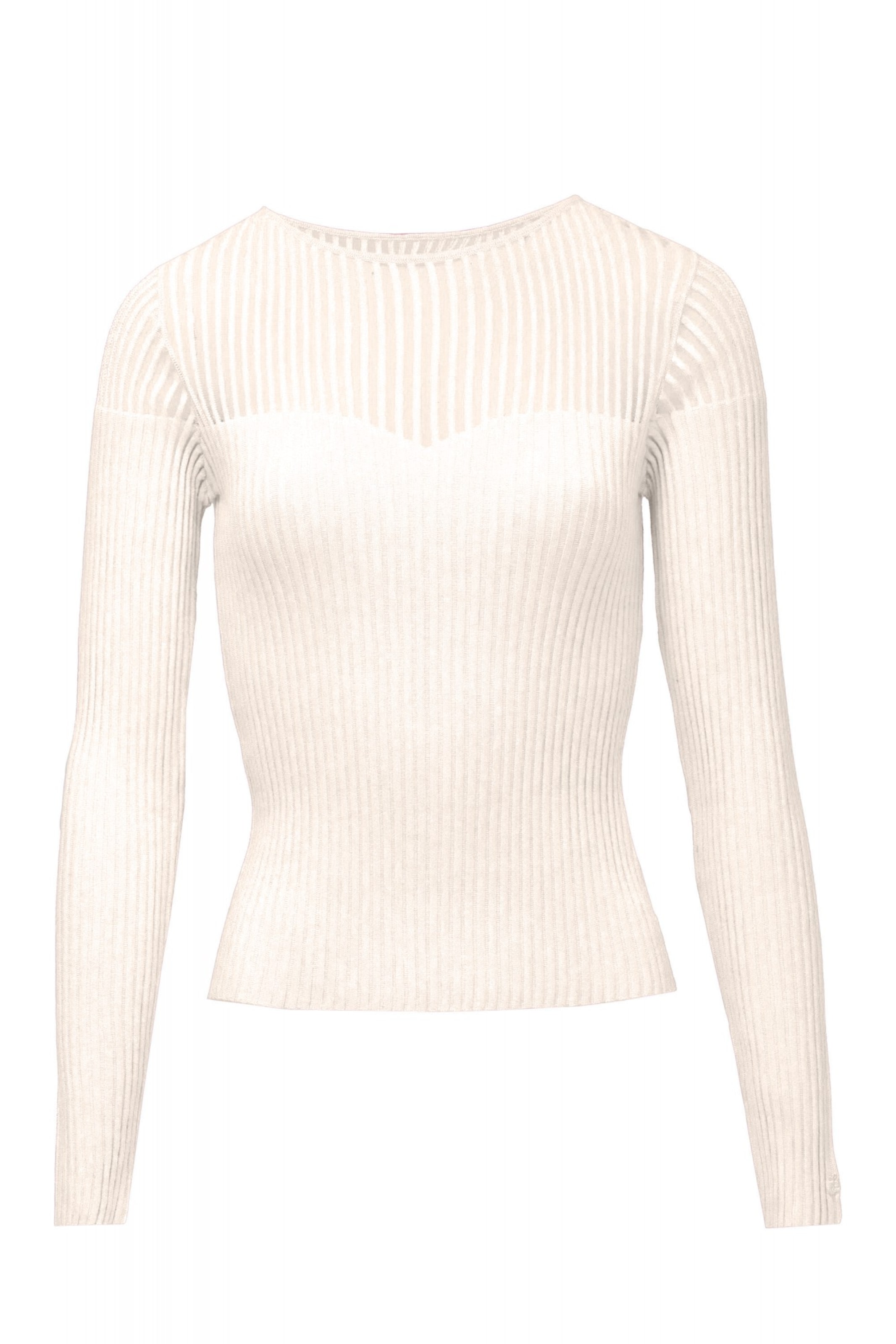 Salsa Jeans Trui in Beige: voorkant