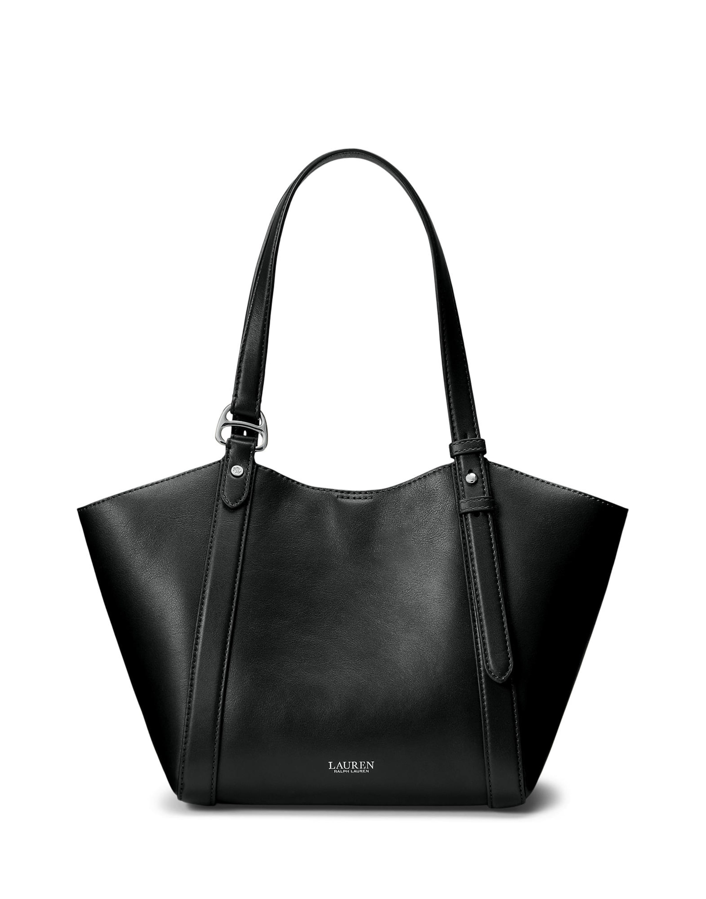Geantă de umăr de la Lauren Ralph Lauren pe negru: față