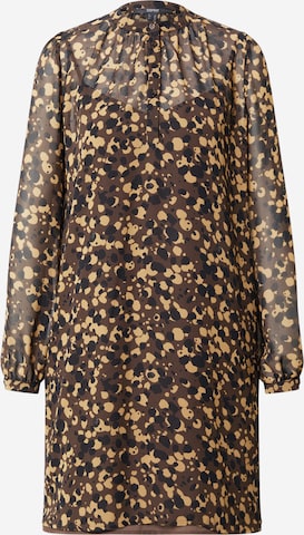 Esprit Collection Košilové šaty – hnědá: přední strana
