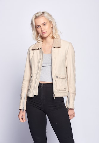 Veste mi-saison Maze en beige