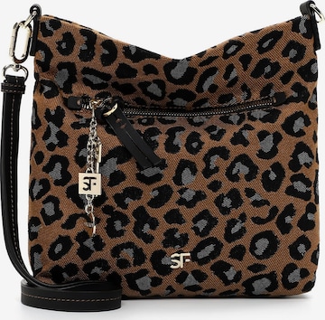 Sac à bandoulière 'Tammy' Suri Frey en marron : devant