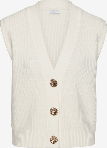 LASCANA Weste in Beige: Vorderseite