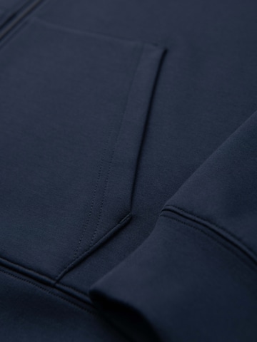 Sweat-shirt Ombre en bleu