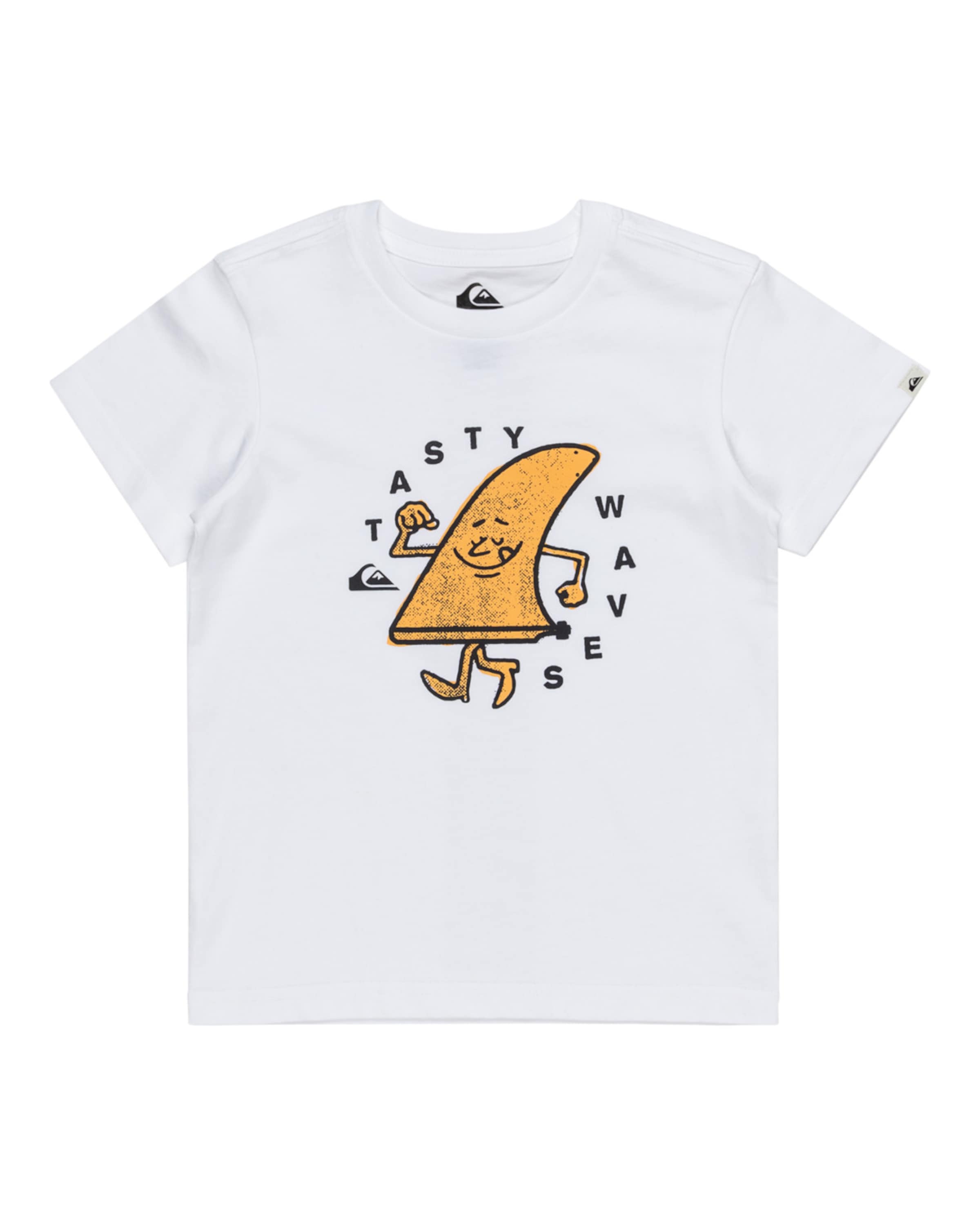 T-Shirt 'Tasty Waves' QUIKSILVER en blanc : devant