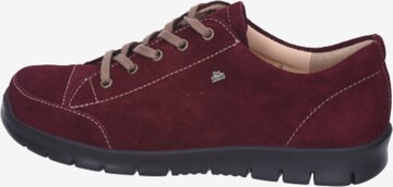 Finn Comfort Athletic Lace-Up Shoes in Red