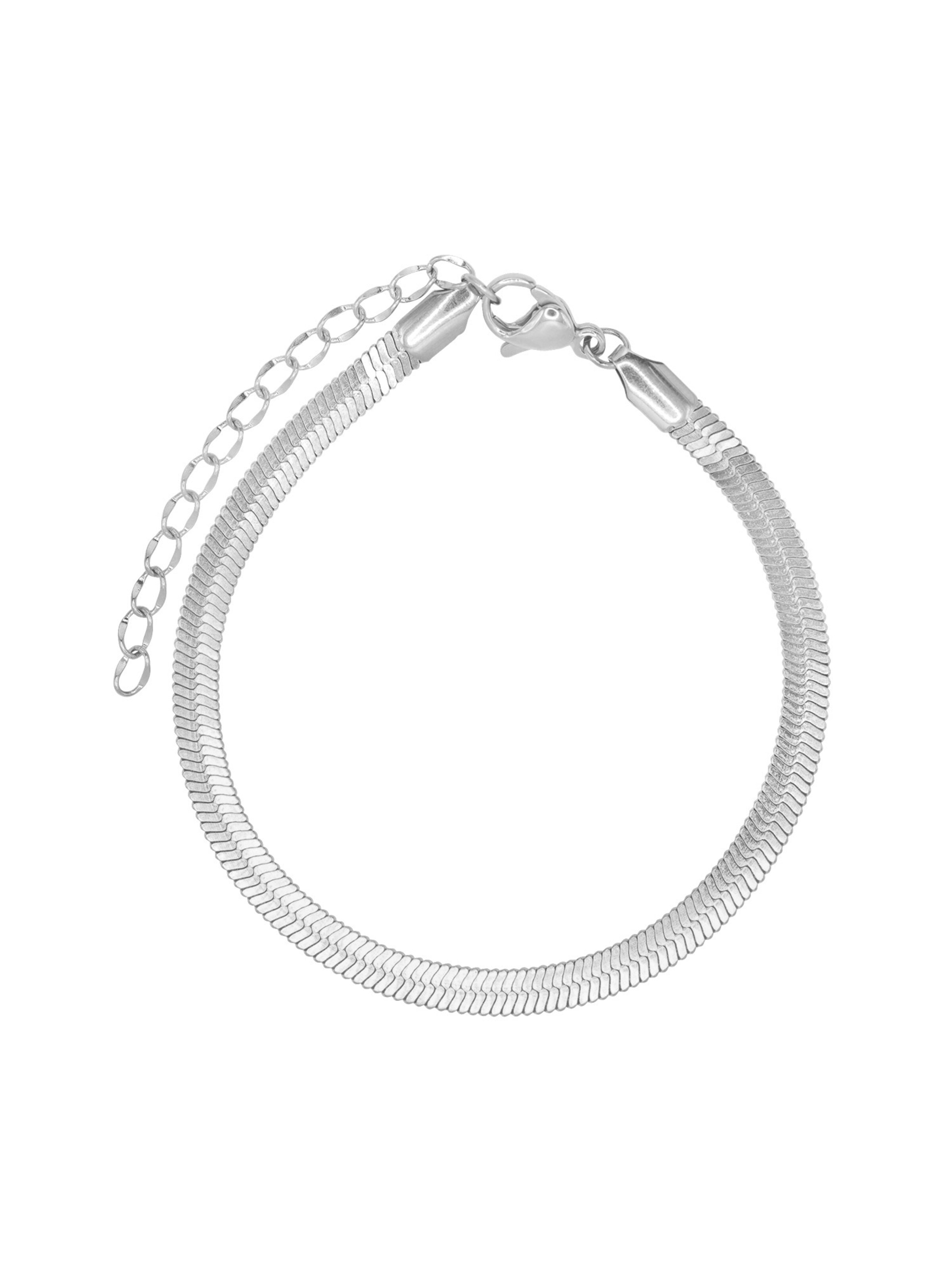 Heideman Bracelet 'Pier' in Silver: front