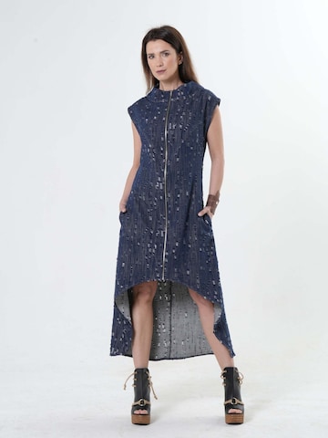 Metamorphoza Jurk in Blauw: voorkant