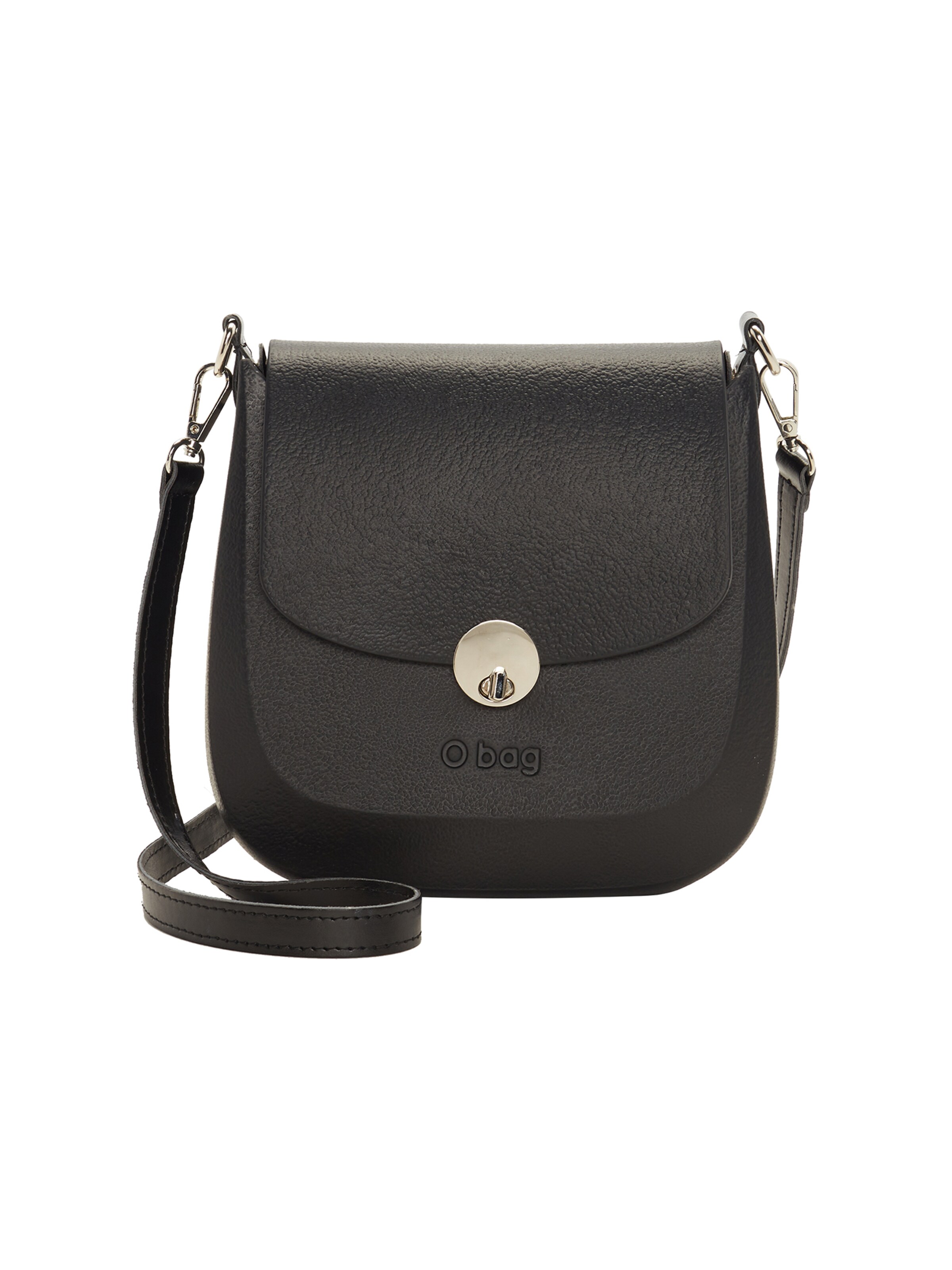 O bag Shoulder Bag in Black: front