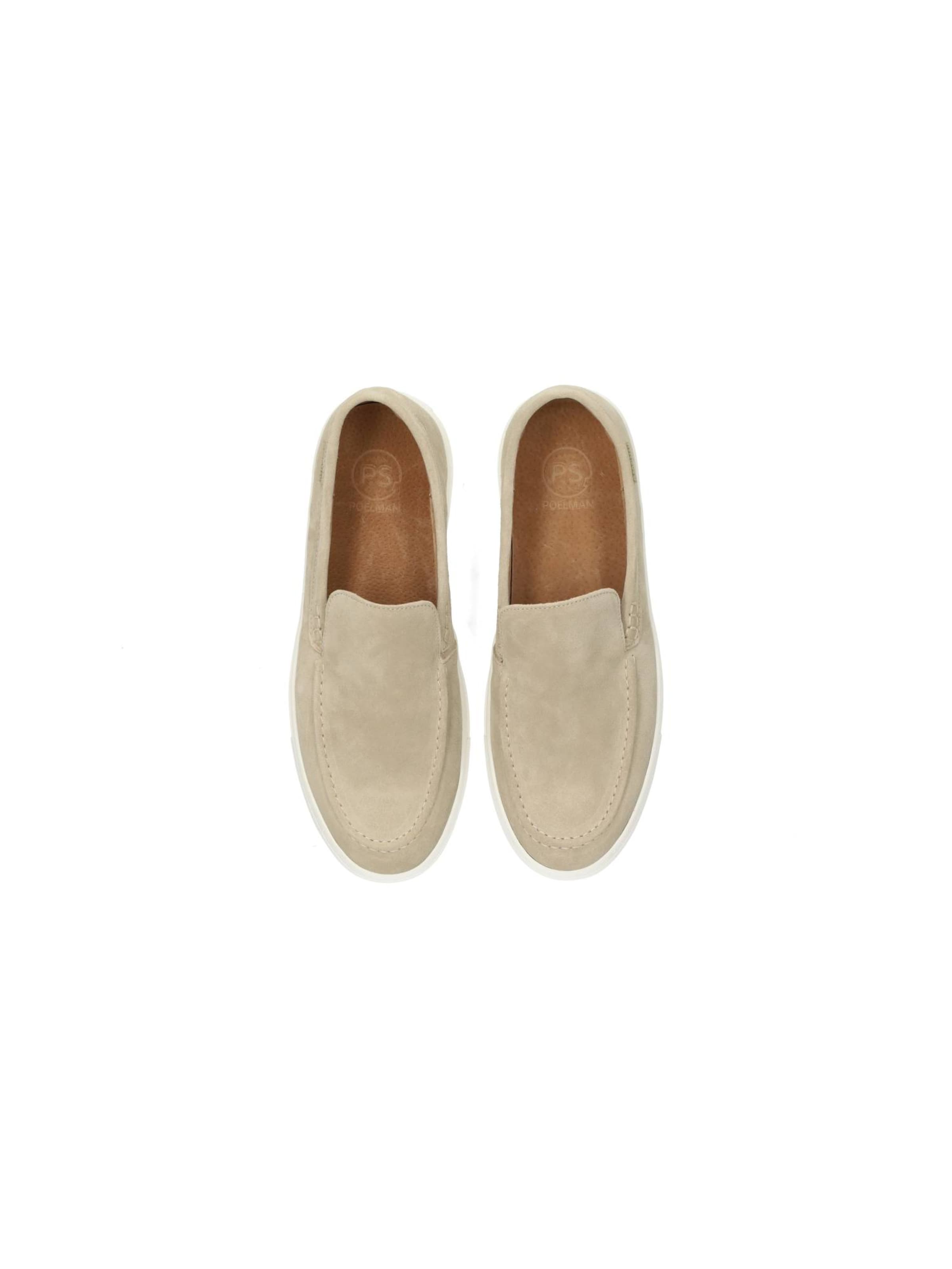 PS Poelman Slip-ons 'Mick' in Beige