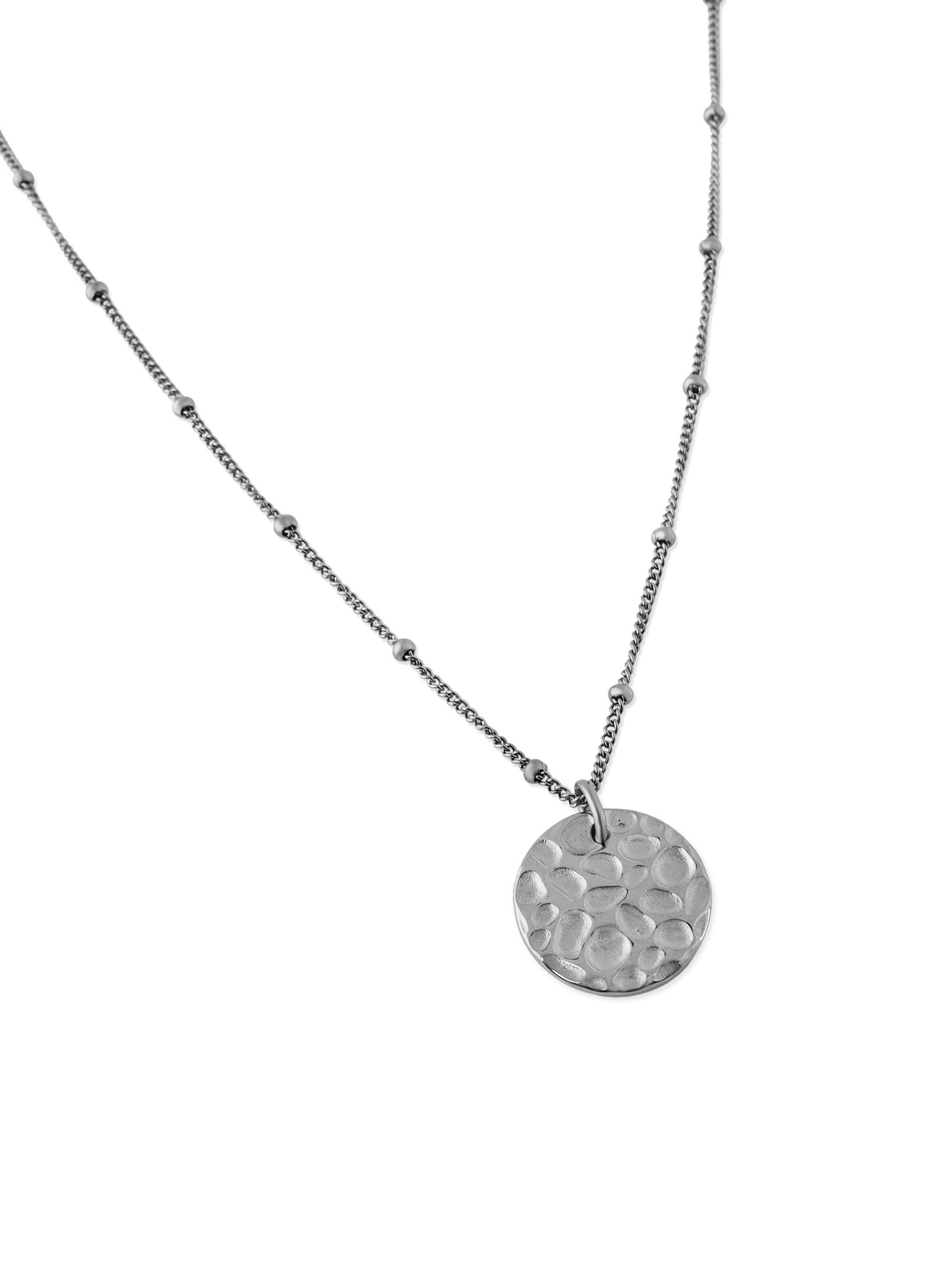 Akitsune Necklace 'Luminous' in Silver