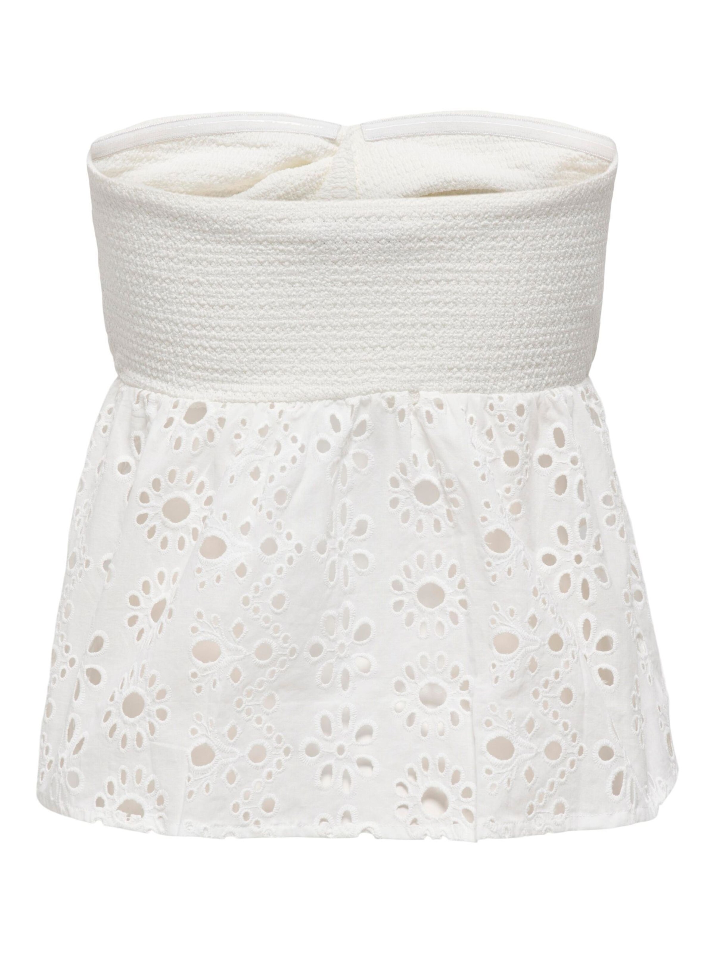 ONLY - Top 'ONLAurora' en blanco