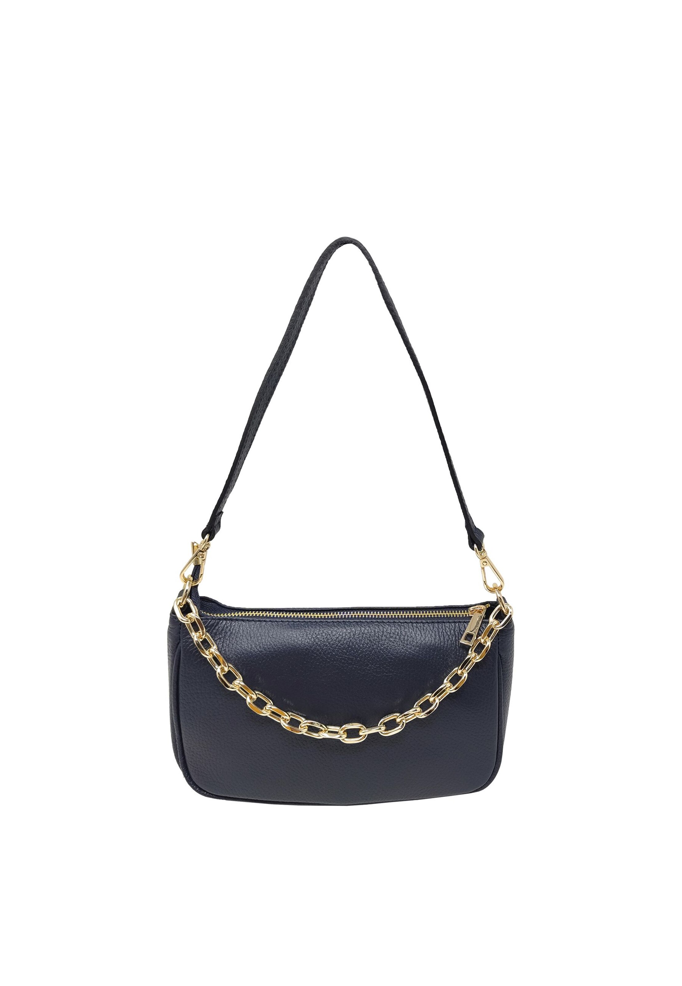 CHICCA BORSE Schoudertas in Blauw: voorkant