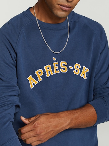 Shiwi Sweatshirt 'Aapres Ski' i blå
