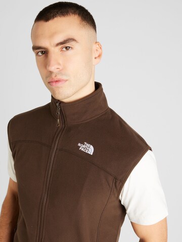 Gilet sportivo 'Glacier' di THE NORTH FACE in marrone