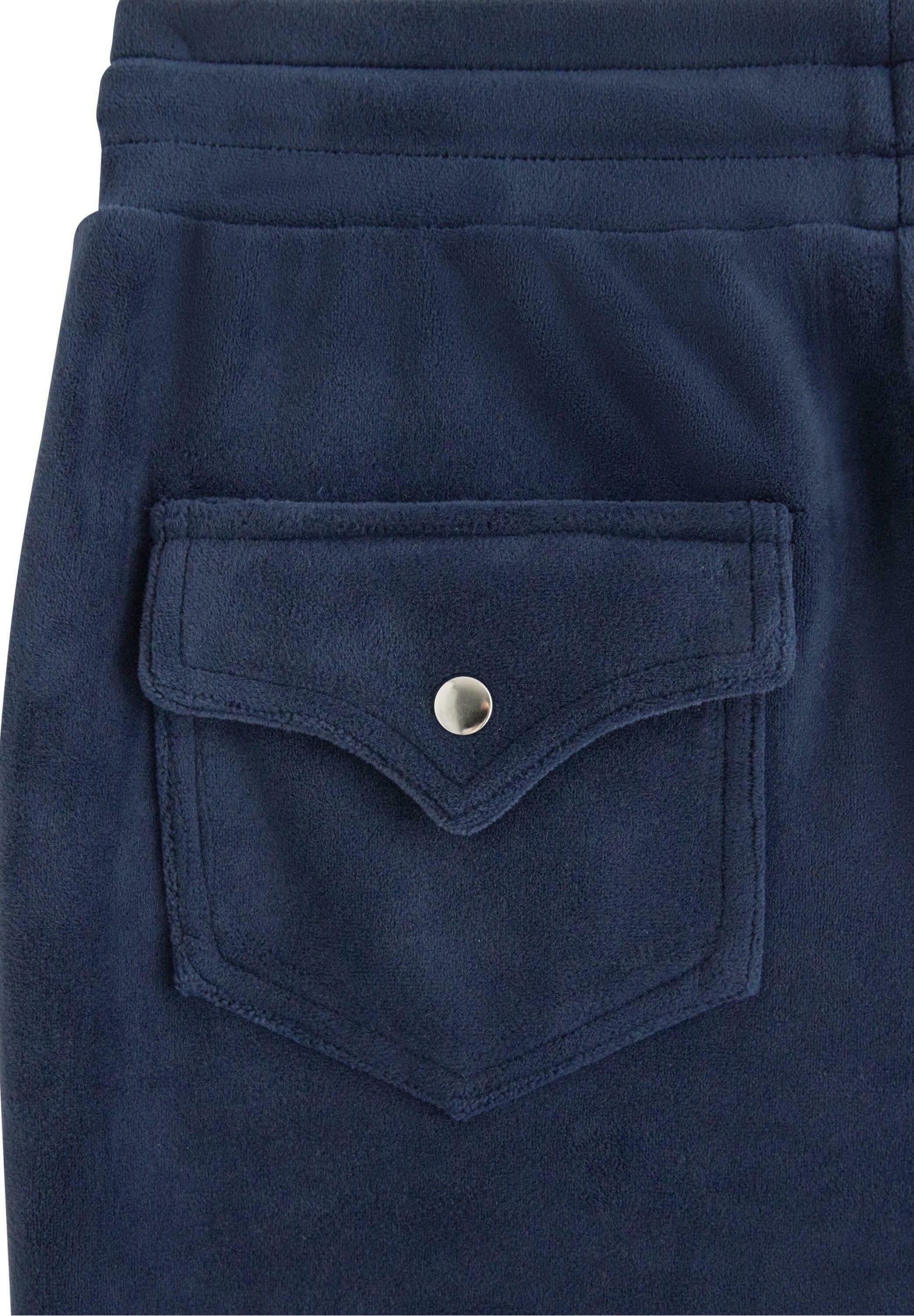 Lindex - regular Pantalón en azul