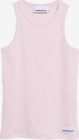 Haut ARMEDANGELS en rose : devant