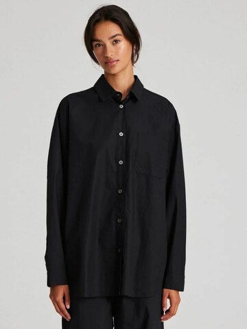 Gai+Lisva Bluse 'Astrid' in Schwarz: Vorderseite