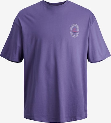 purpurinė JACK & JONES Marškinėliai: priekis