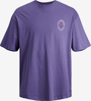 T-Shirt JACK & JONES en violet : devant