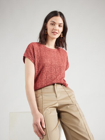 T-shirt 'VMMAYA AVA' VERO MODA en rouge : devant