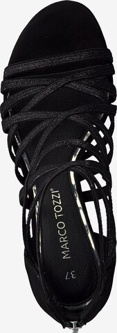 MARCO TOZZI Strap sandal in Black