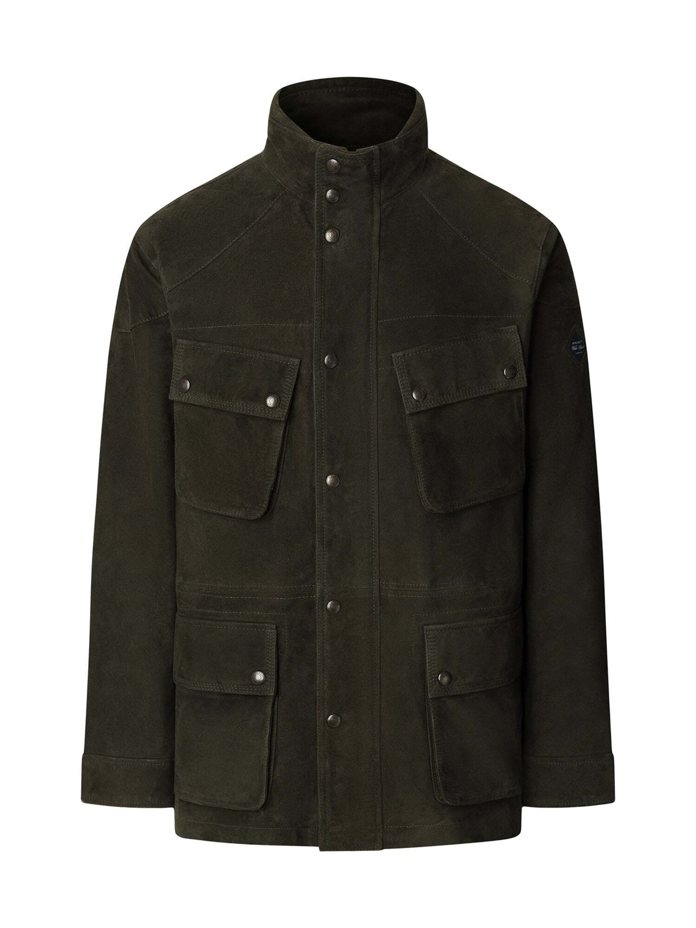 Hackett London Jacke in Grün: Vorderseite