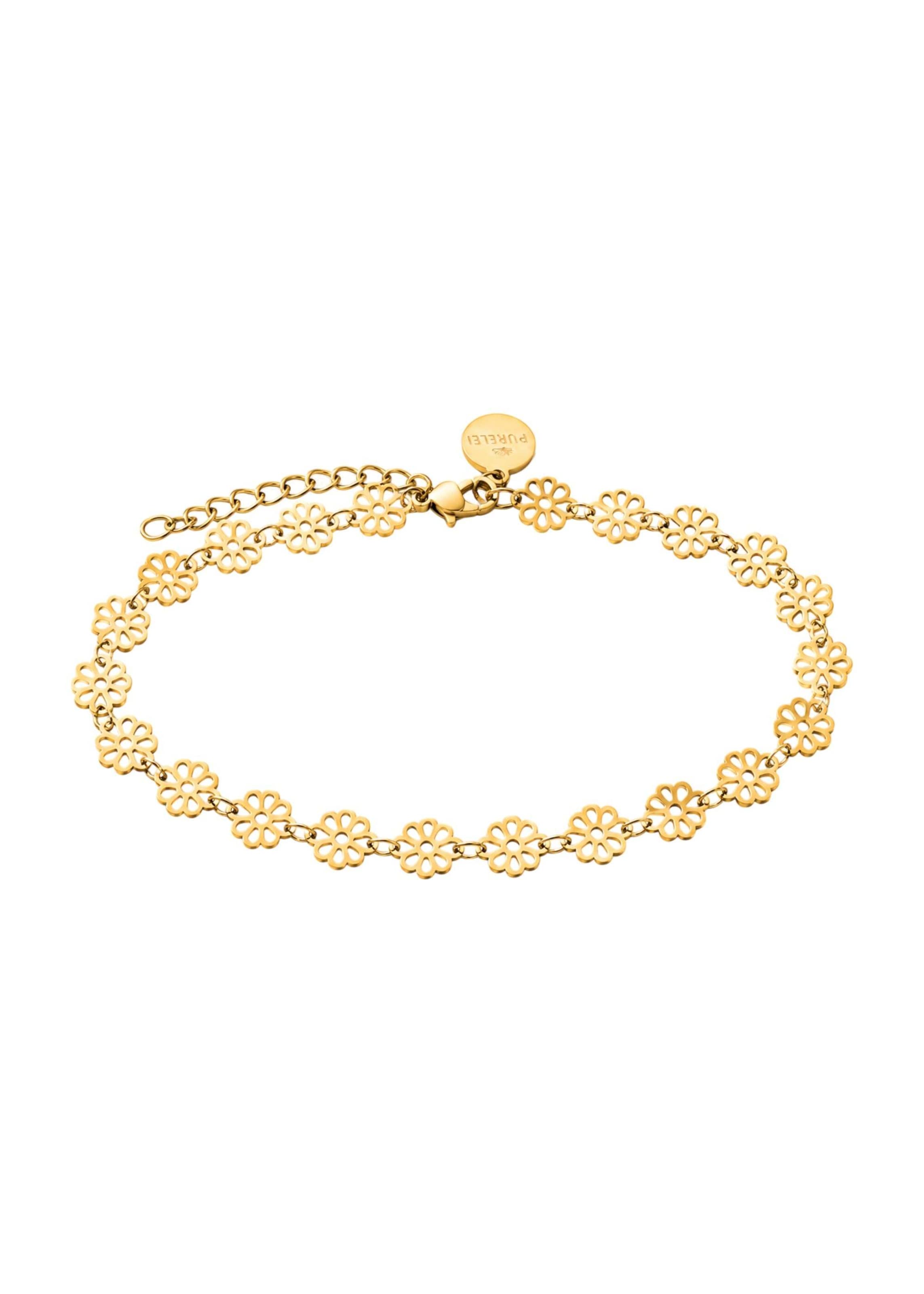 PURELEI Foot Jewelry 'Blossom' in Gold: front