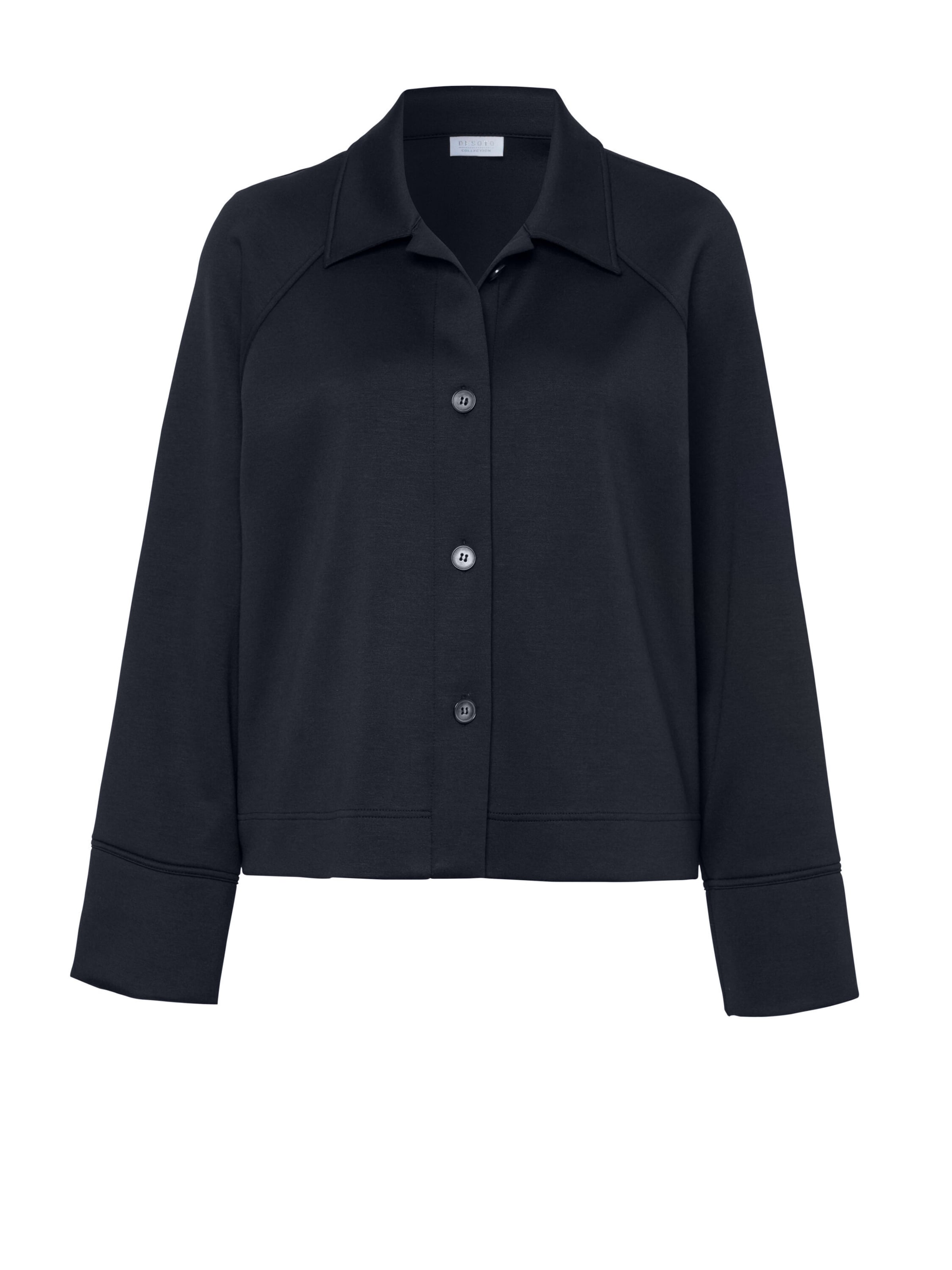 Veste mi-saison DESOTO en bleu : devant