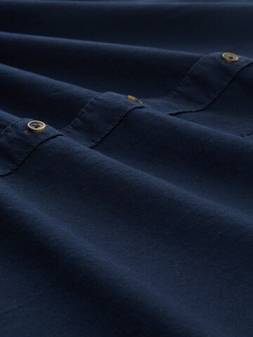 TOM TAILOR Men + Comfort fit Button Up Shirt in Blue