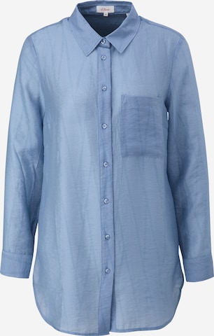 s.Oliver Blouse in Blue: front