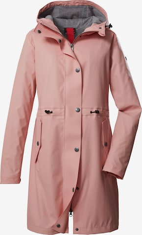 Manteau fonctionnel 'GS 101' G.I.G.A. DX by killtec en rose : devant