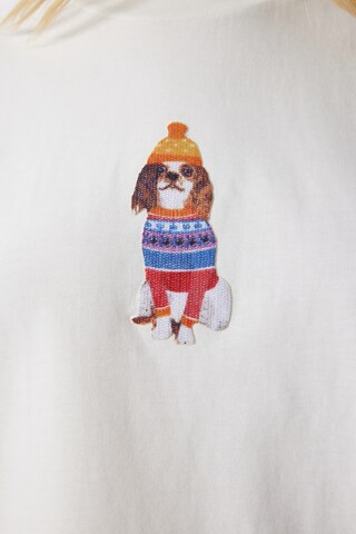 Maglietta di Happiness İstanbul in bianco